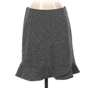 LOFT Women's Flirty Gray Pull On Skirt XXL. NWT
